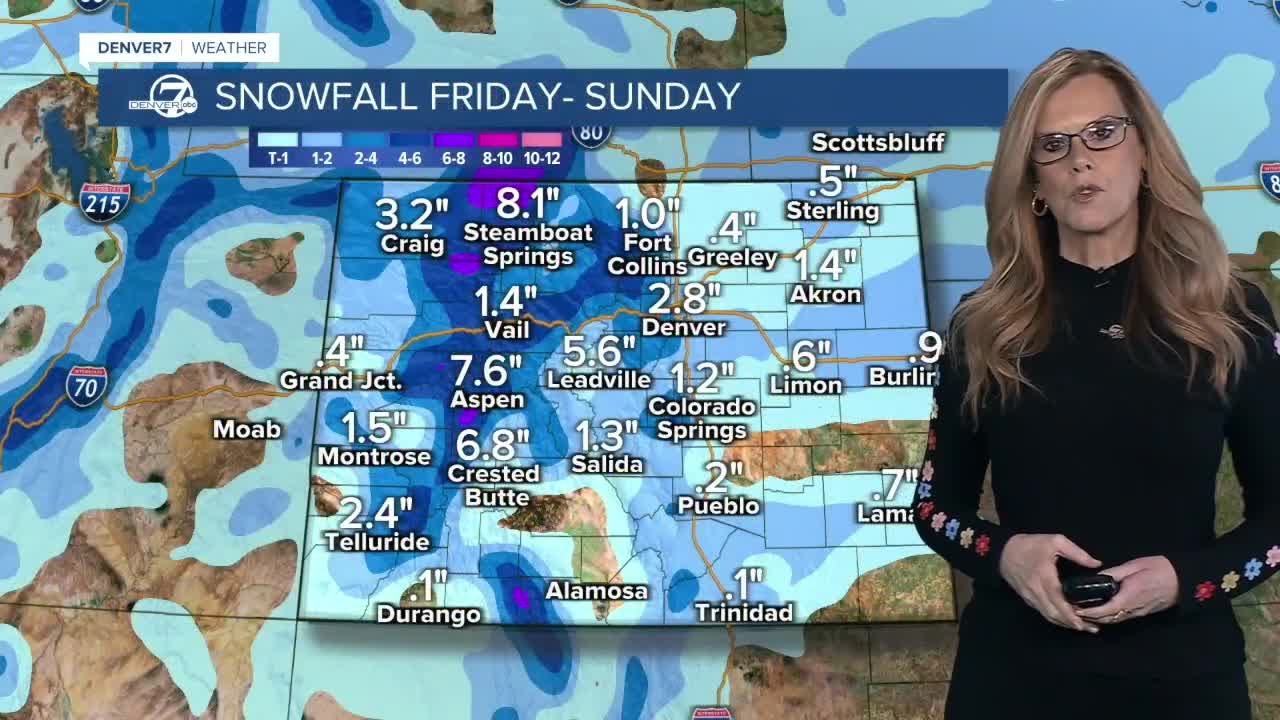 Up to 3 inches snow possible in Denver as city activates cold weather shelters