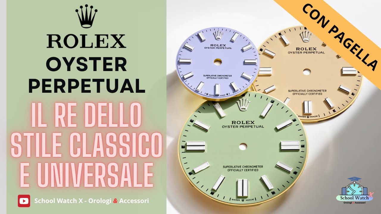 Rolex Oyster Perpetual l'invincibile