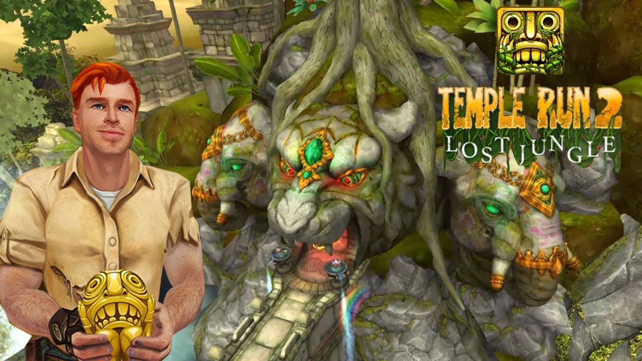 Temple Run 2 Lost Jungle Guy Dangerous Gameplay HD| iGameRun
