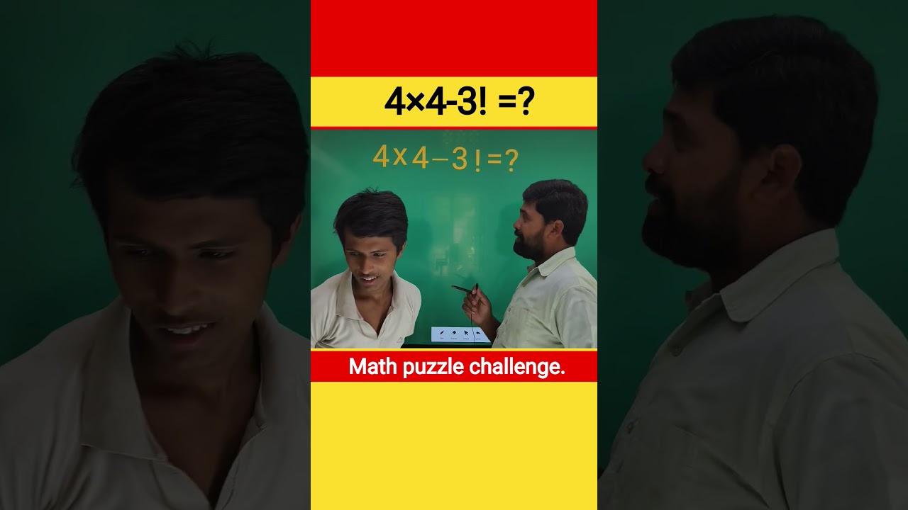 factorial 🤩math challenge!