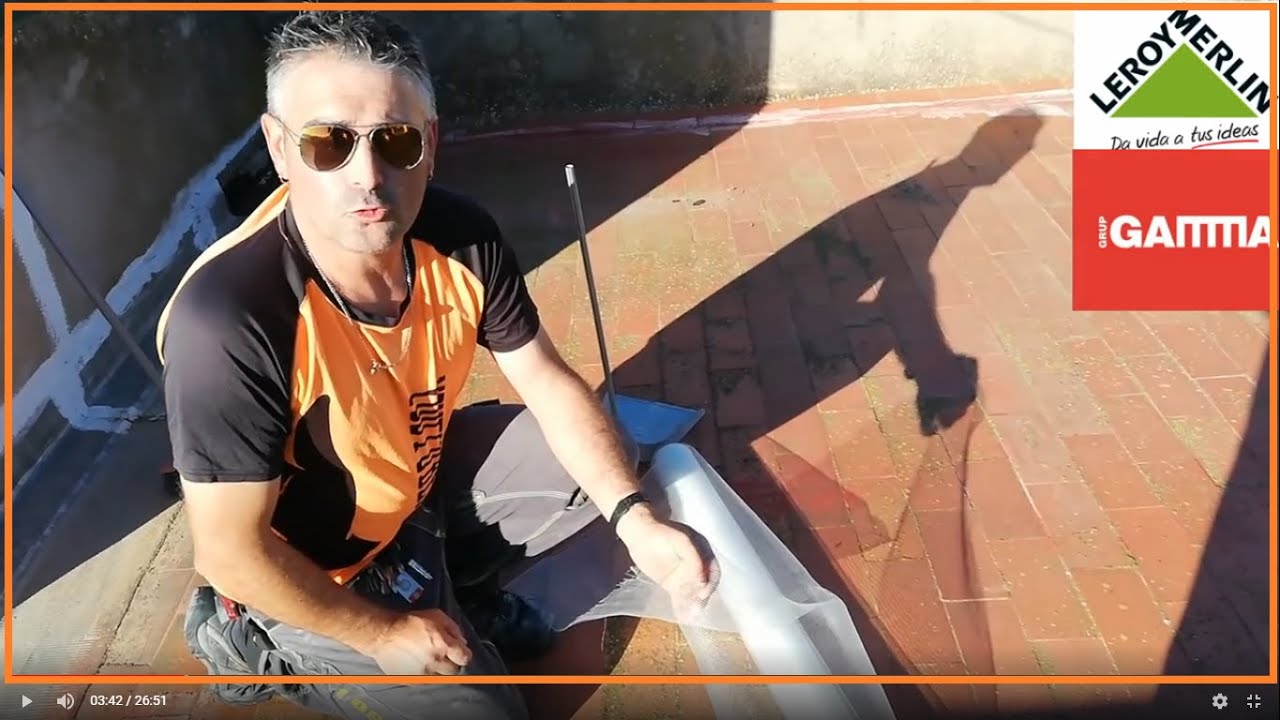 ARREGLAR GOTERAS EN TERRAZA O TEJADO CON PINTURA DE CAUCHO