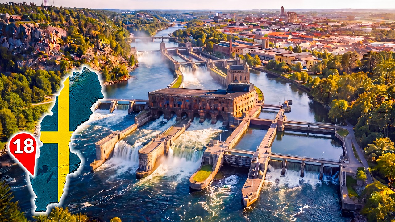 Flying Over 18 Wonders in TROLLH&Auml;TTAN, Sweden 🇸🇪