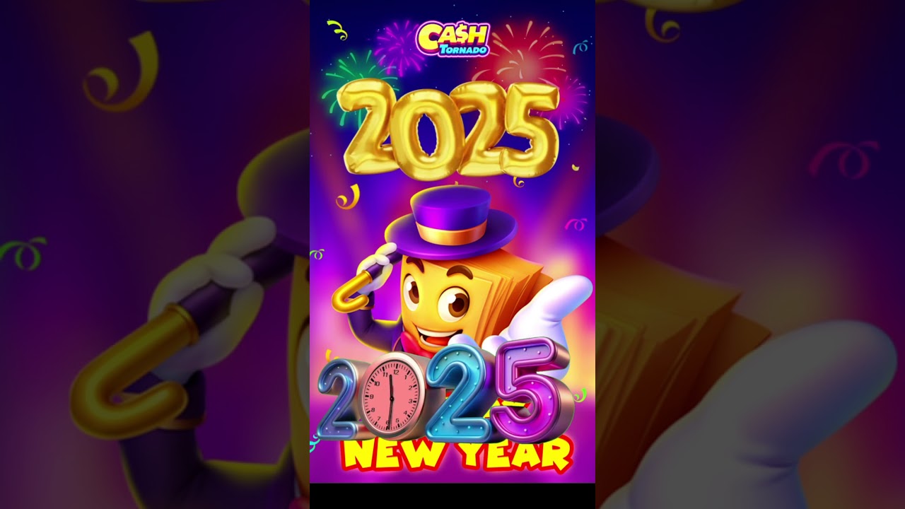 🎉 Happy 2025: Unlock Exciting Rewards! | Gift Code: XYZ34| Cash Tornado Slots
