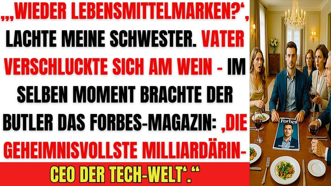 ,‚Lebensmittelmarken ‘ Schwester lacht – Sekunden später fällt das Forbes Magazin auf den Tisch