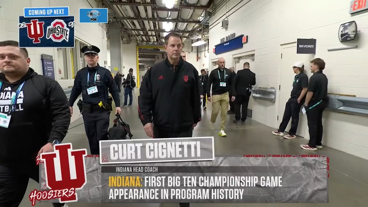 2025 FOX Big Ten Football Championship Pregame (Indiana vs. Ohio State)