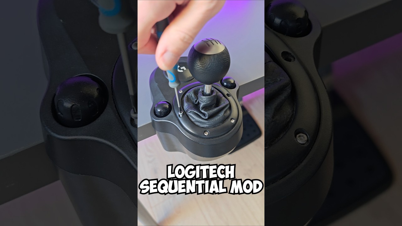 Cheap Logitech Shifter Sequential Mod 🏎️