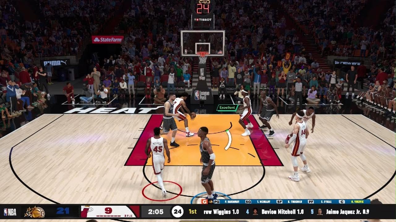 Heat versus all-time Magic