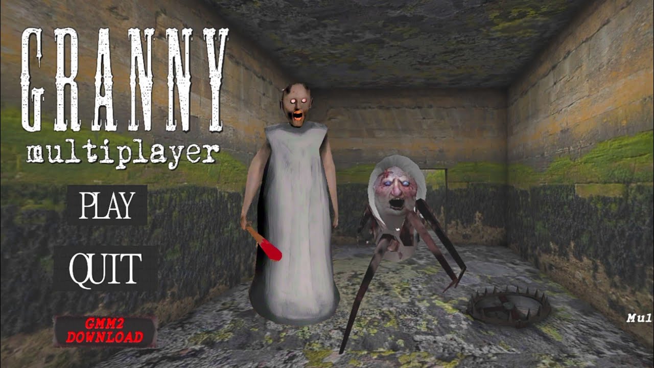 Cursed House MULTIPLAYER Granny Door Escape | Granny Wali Online Gameplay | Granny Or Spider Granny