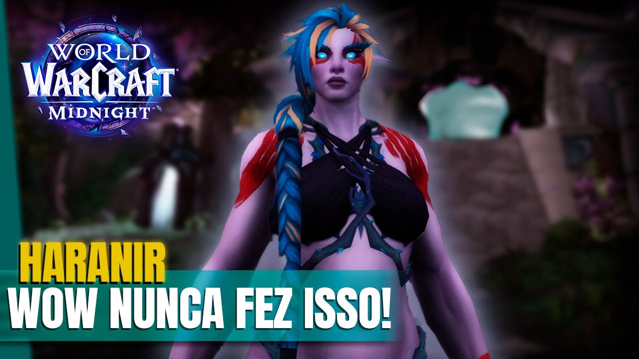HARANIR vs TODAS as Raças do WoW. Finalmente uma RAÇA interessante em WORLD OF WARCRAFT.