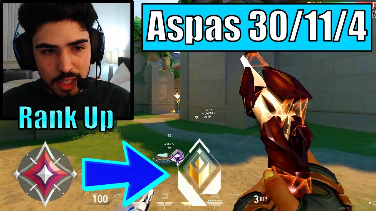 LEV Aspas Chilling In Ranked While Waiting Next VCT Game | In Lotus | On Raze | VALORANT