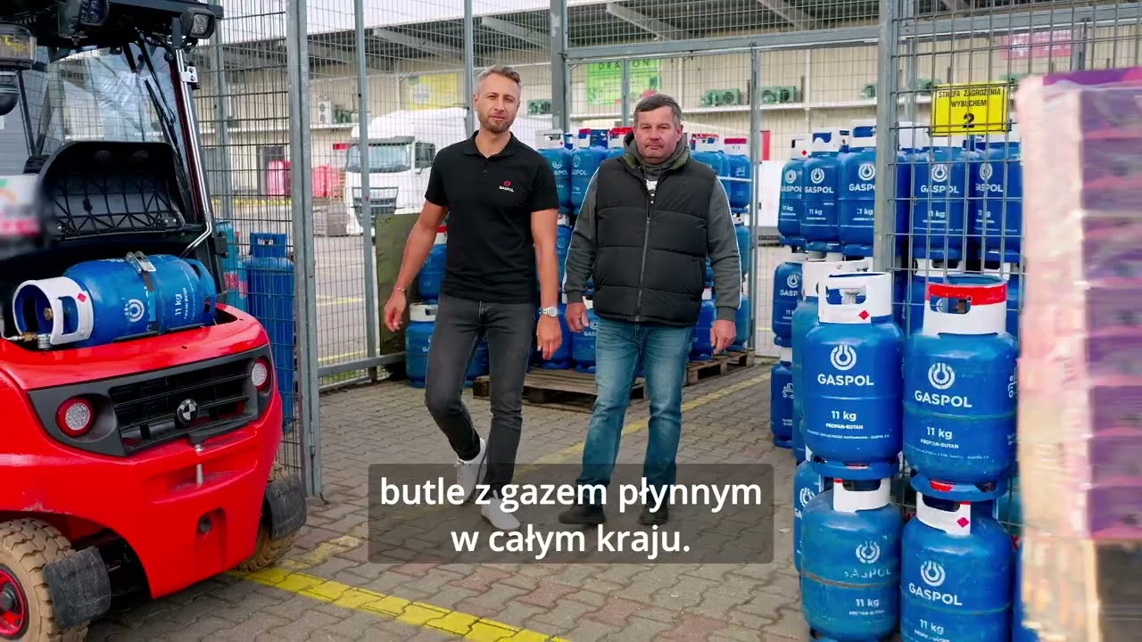 Dostawy butli z LPG do w&oacute;zk&oacute;w widłowych w całej Polsce 🚛