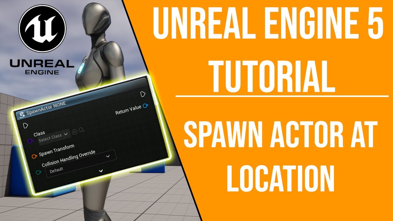 Unreal Engine 5 - How To Spawn Actors/NPC's In Your Level. Beginners Tutorial
