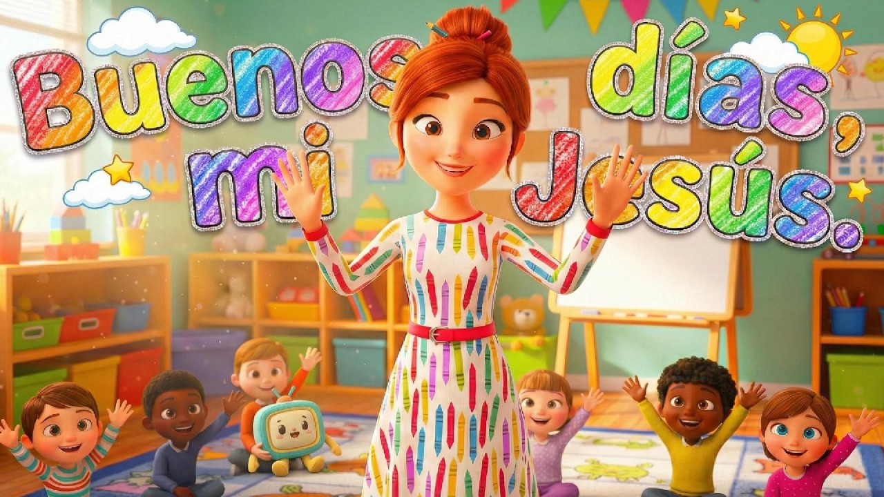 Buen día mi Jesús! | Canto de Alabanza para niños | #VivosenJesus #rinconcitoinfantil #cantosdecuna
