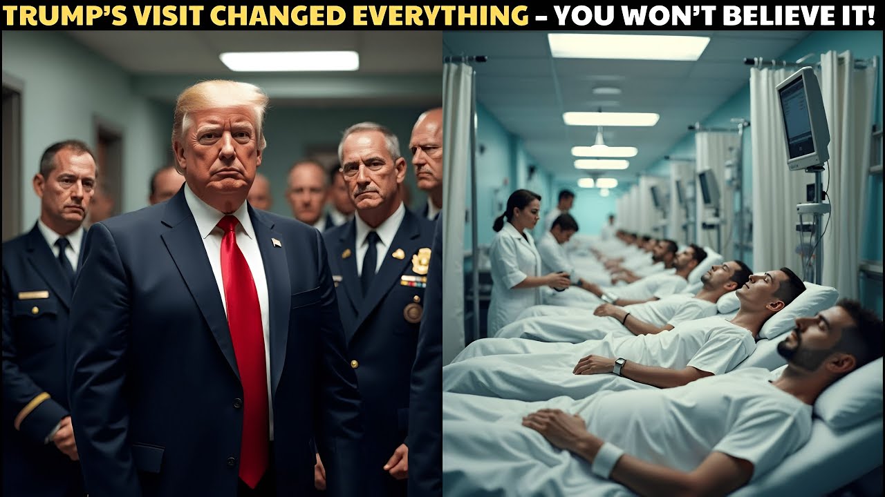Donald Trump Walks Into a Navy Hospital — What Happens Next Leaves Everyone Speechless
