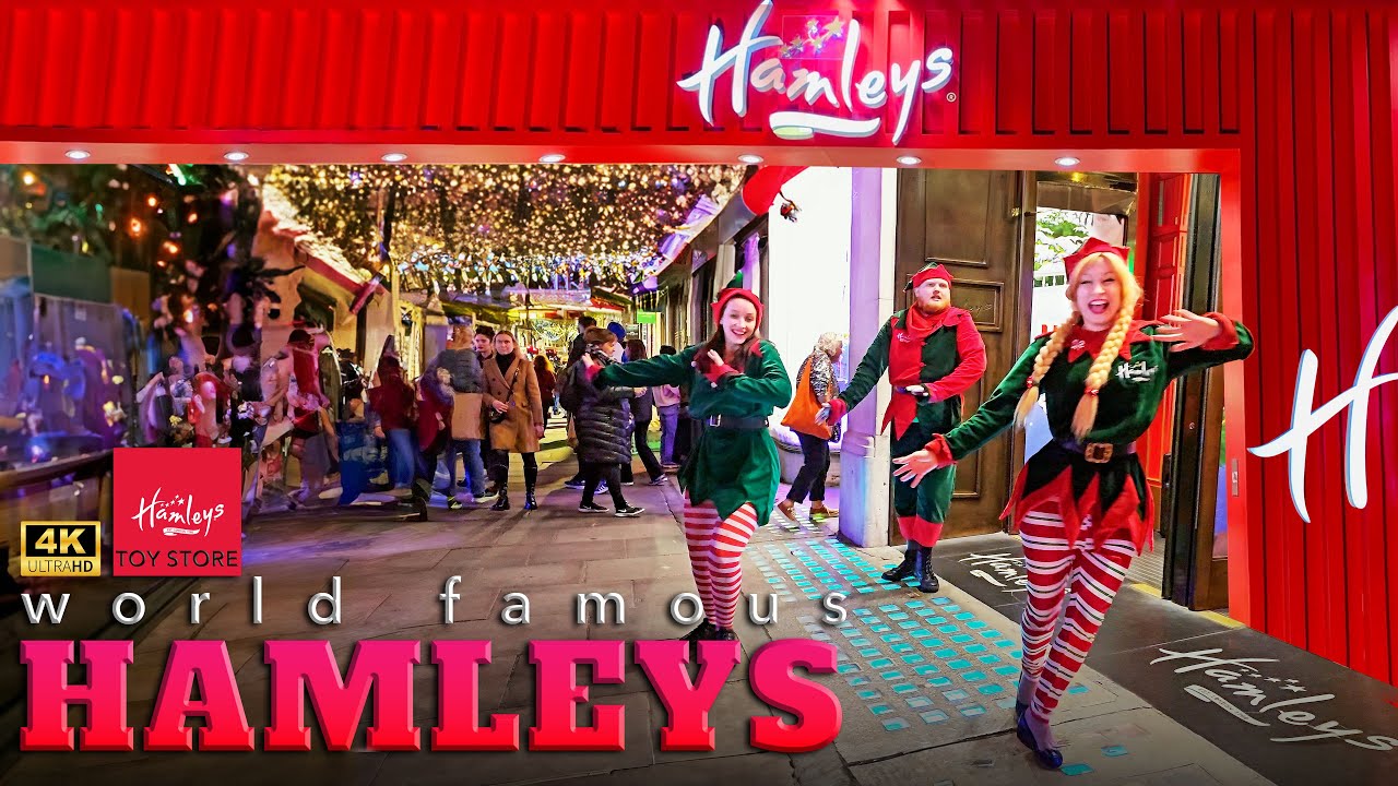 World-Famous Hamleys Toy Shop London | Christmas 2024 Magic Unveiled! [4K] 🇬🇧