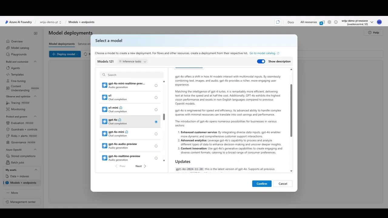 02 Microsoft Foundry – Select, Deploy and Test your Large Language Model