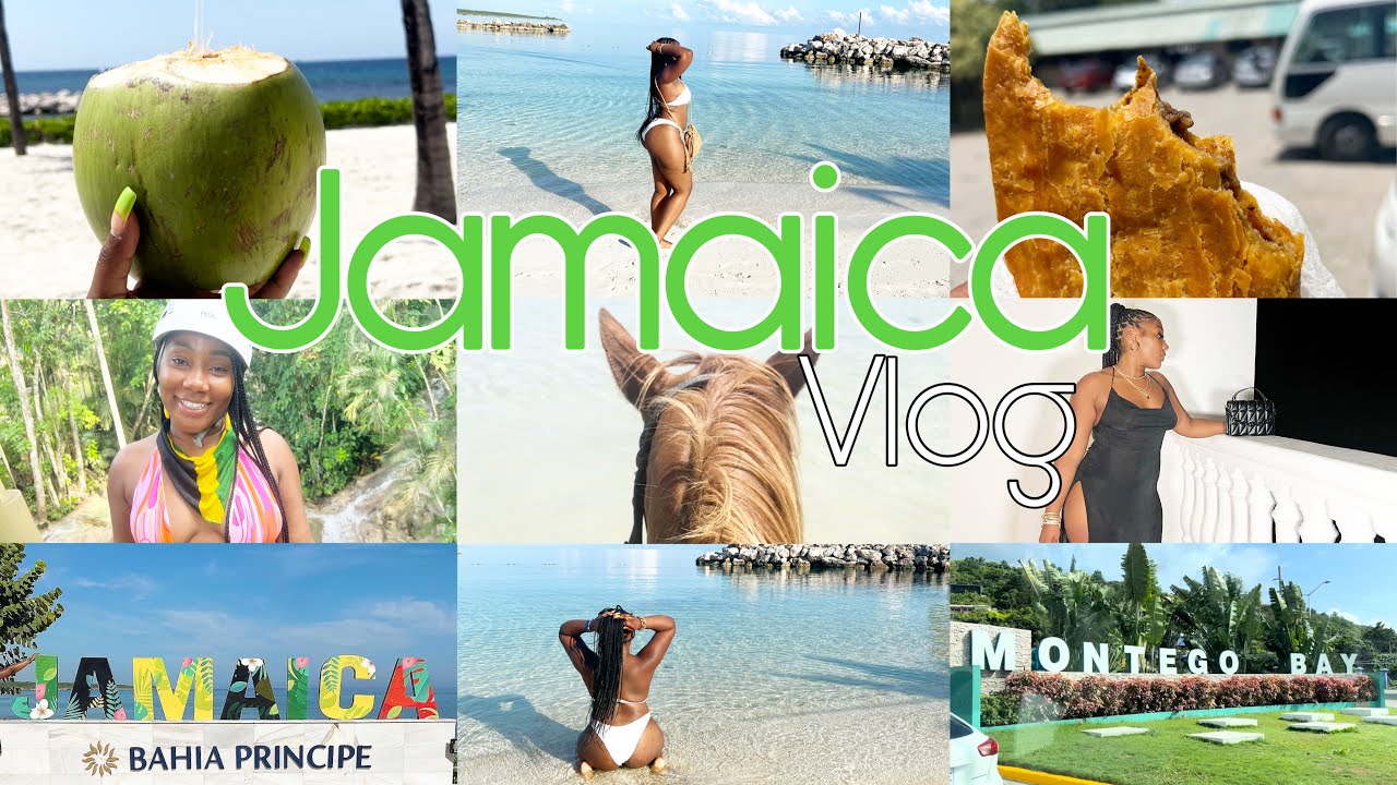 JAMAICA TRAVEL VLOG | Grand Bahia Principe Resort | Horseback Riding, Dunnes River, + Zipling