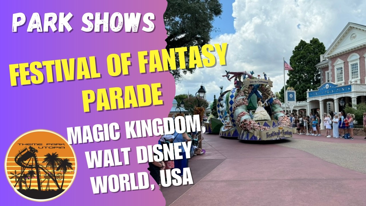 Festival of Fantasy Parade - Full Show | Hall of Presidents View | Magic Kingdom - Walt Disney World
