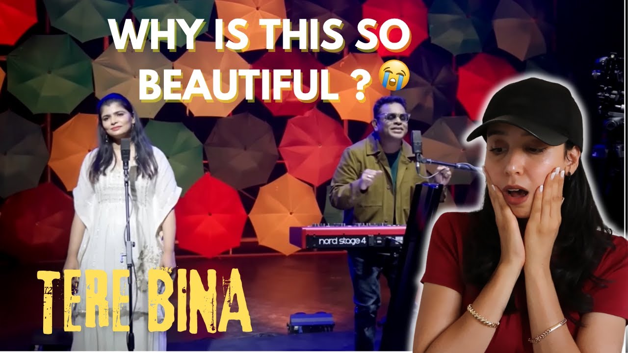 A.R. Rahman & Chinmayi Sripada - Tere Bina / Aaruyirae LIVE REACTION | THIS GAVE ME CHILLS! 😭