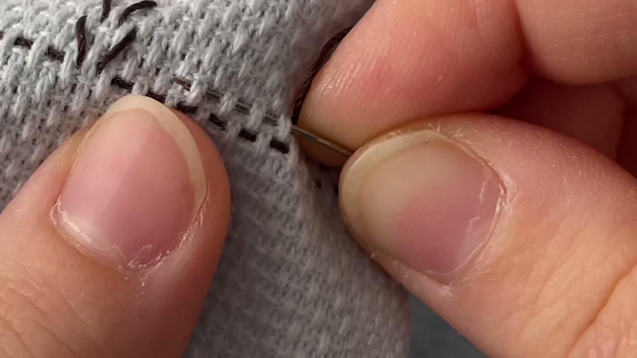 Bargello - voganite - etamin - kanevice havlu