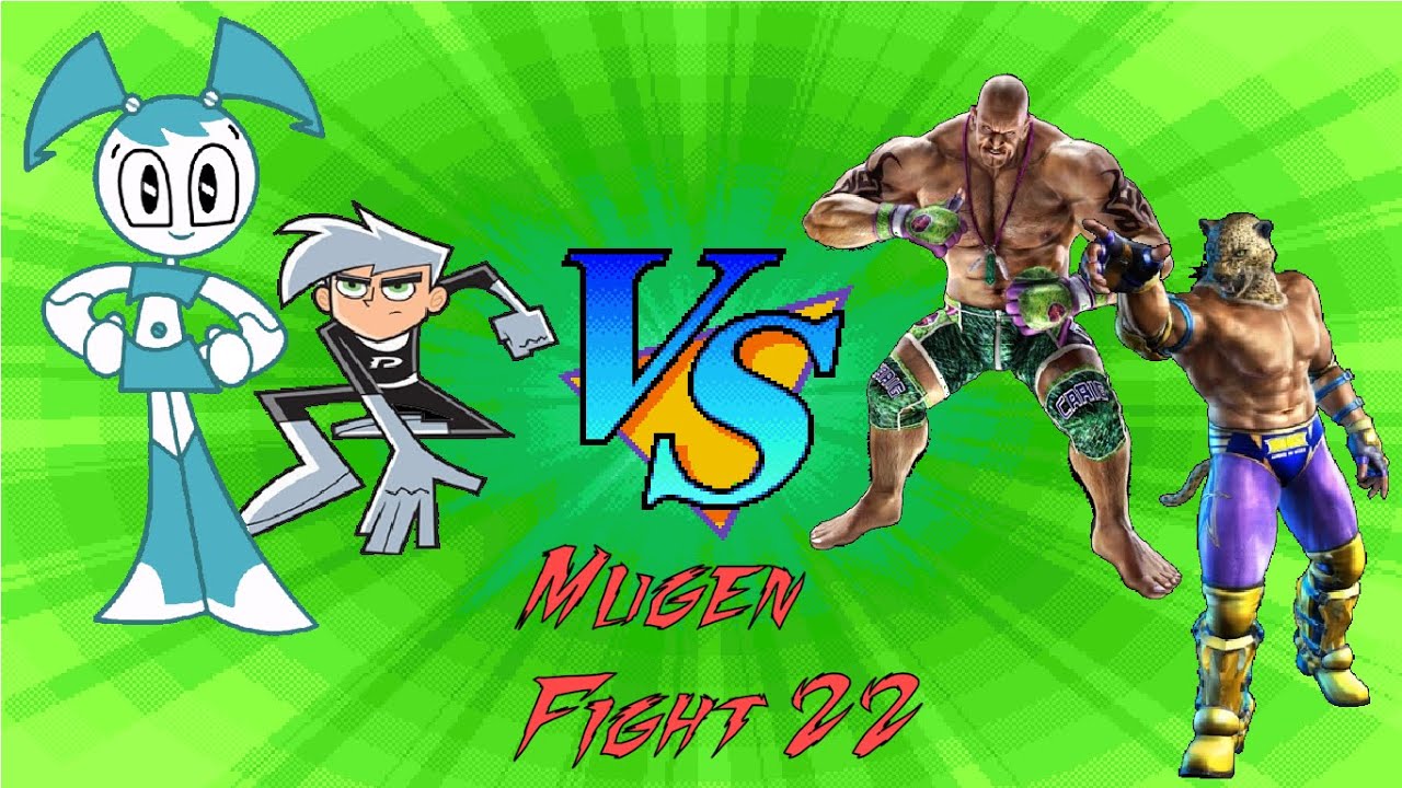 Mugen Battle 22 : Jenny XJ9 and Danny phantom VS King and Craig Marduk (#Nick VS #Tekken)