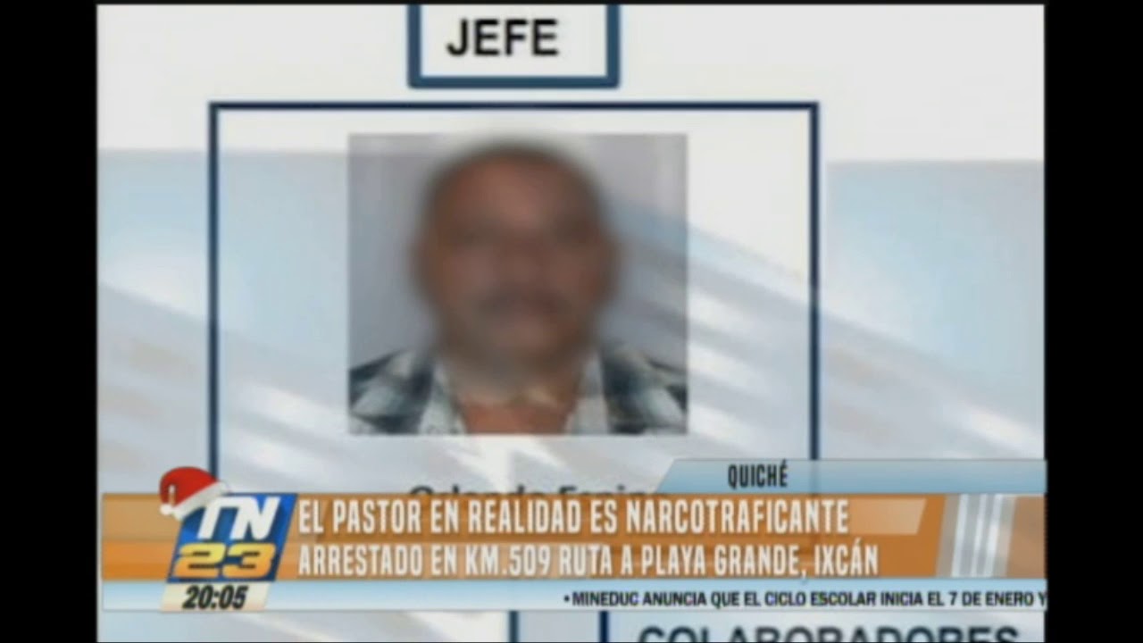 Capturan a narcotraficante hondureño en Quiché