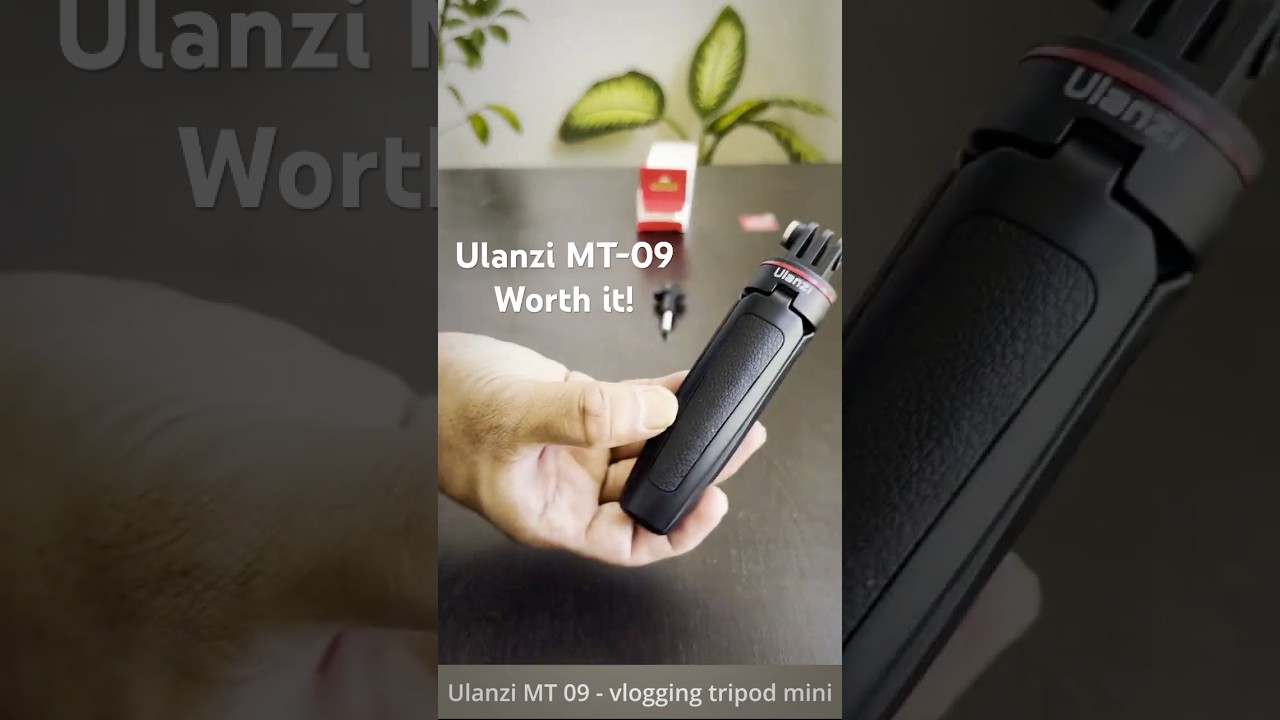 Ulanzi MT-09 Mini Tripod Review in 80 Seconds!📦🔥