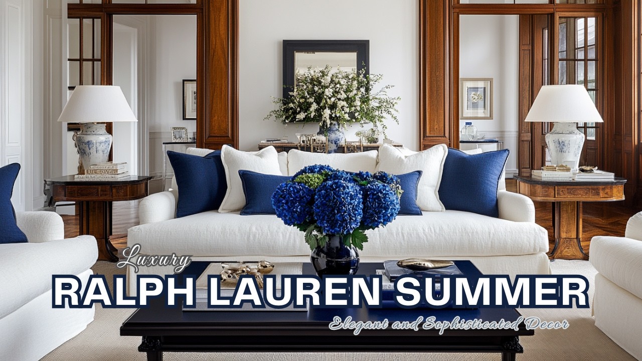 Luxury Ralph Lauren Summer Home Decor Ideas: Elegant and Sophisticated Decor