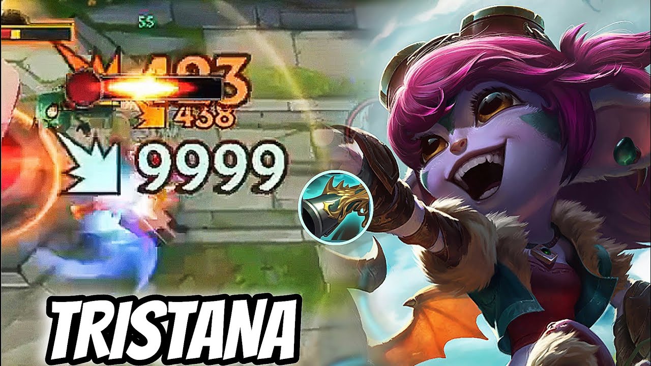 WILD RIFT ADC // THIS TRISTANA TAKE SHOW MUCH DAMAGE WITH THE COLLECTOR IN PATCH 5.1B GAMEPLAY!