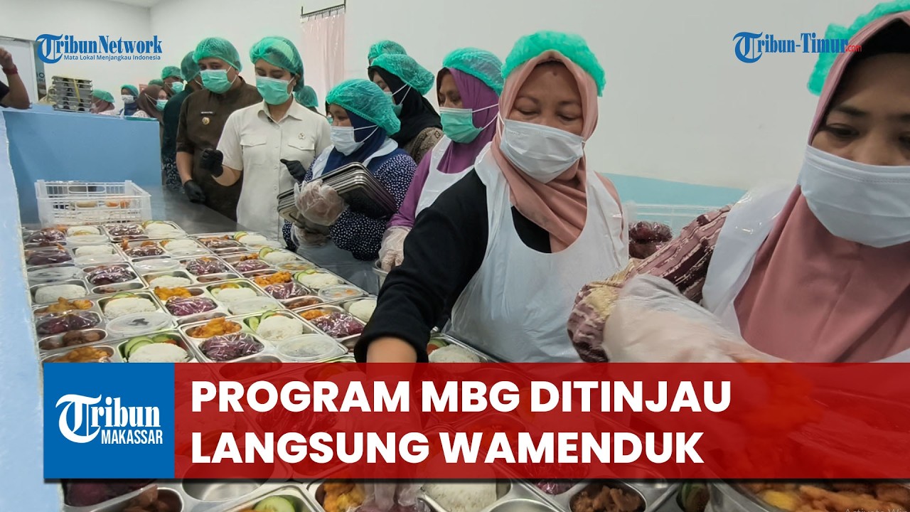 Kampung KB dan Program MBG di Makassar Dapat Tinjauan Langsung Wamendukbangga