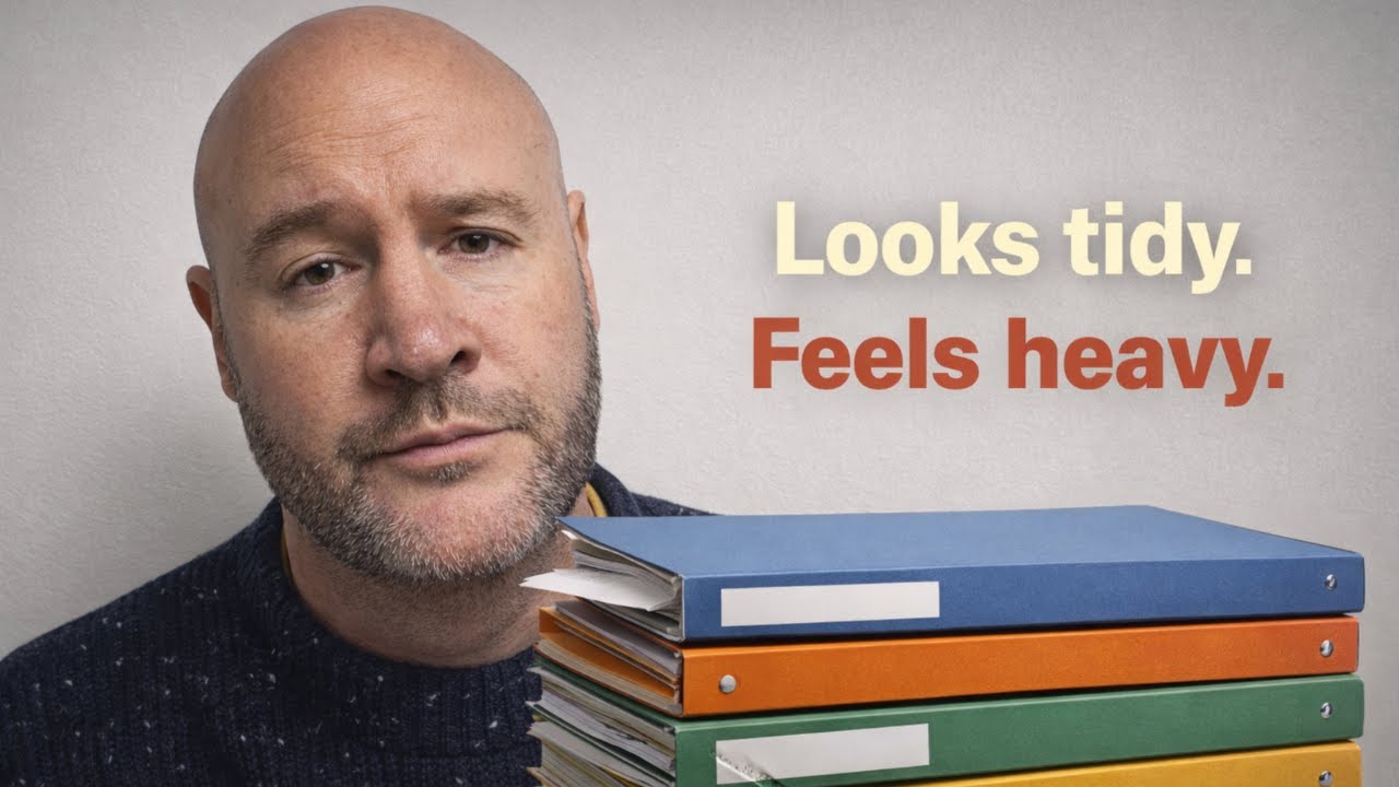 Organisation is not the cure for mental overload