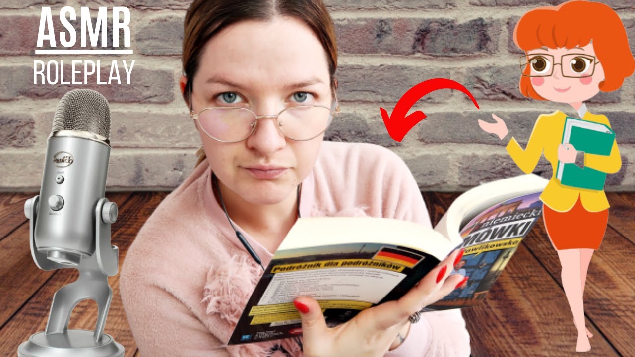 Teacher ROLEPLAY • Indywidualna Lekcja z Nauczycielką Języka Niemieckiego • ASMR Po Polsku