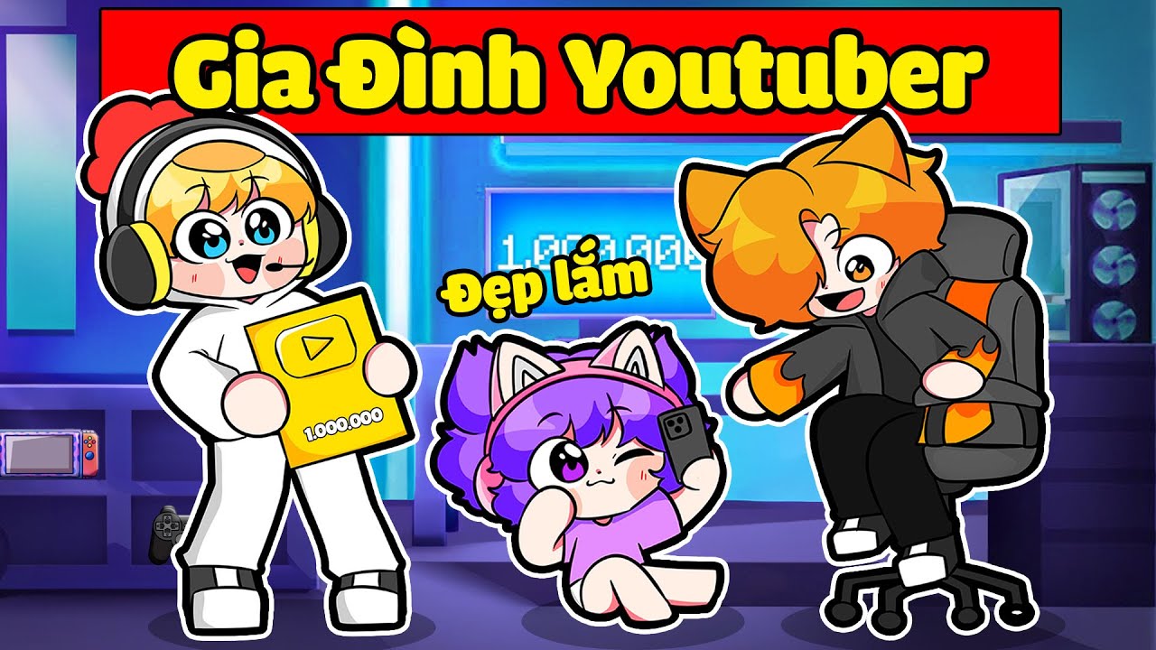 NABEE EM BÉ NGHÈO KHỔ ĐƯỢC GIA ĐÌNH YOUTUBER NHẬN NUÔI TRONG MINECRAFT*NABEE GIA ĐÌNH YOUTUBER ✨👶📱
