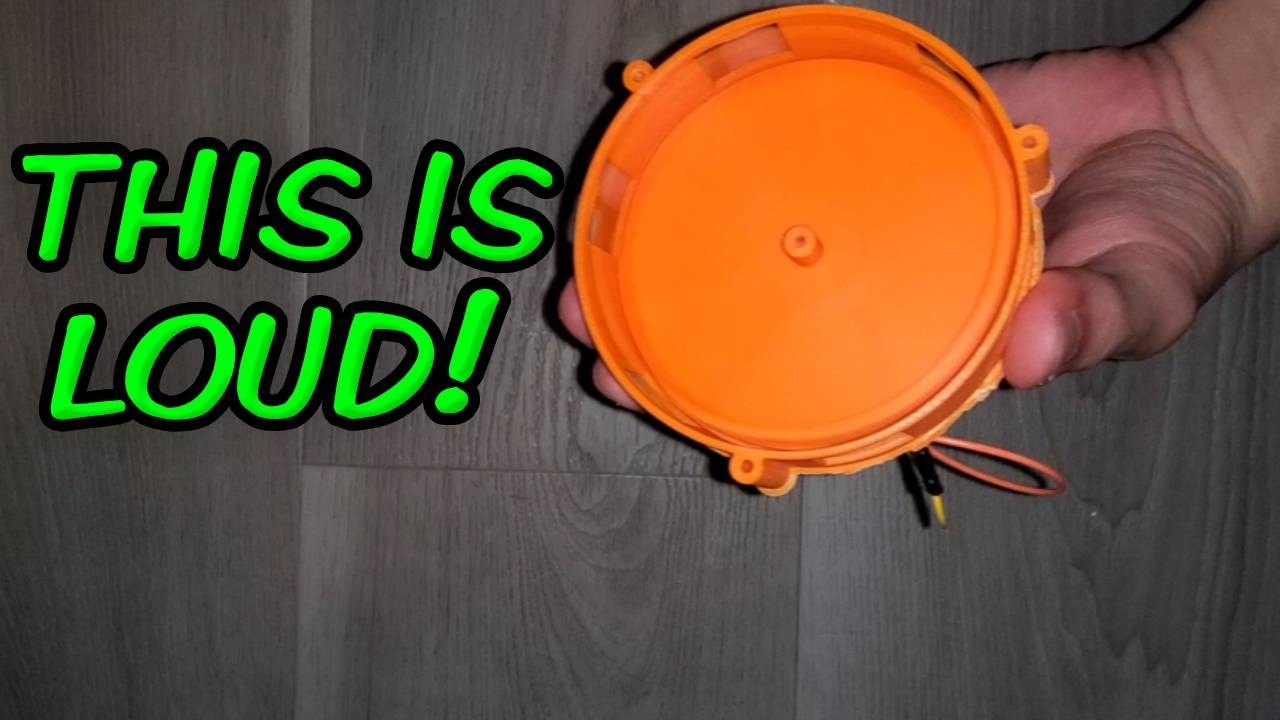 Testing 4 Unique 3D-Printed Tornado Sirens: They are Loud!