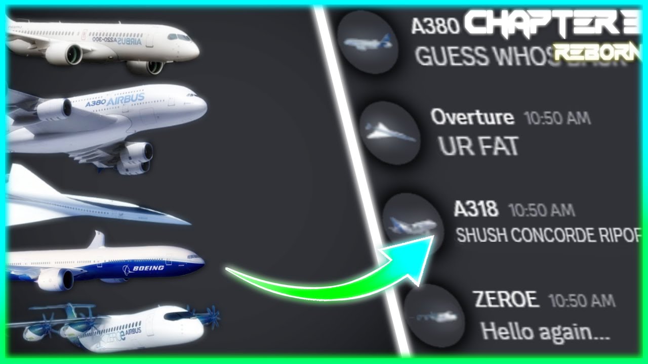 If Planes Had A Discord Server 7... | CHAPTER 3 REBORN