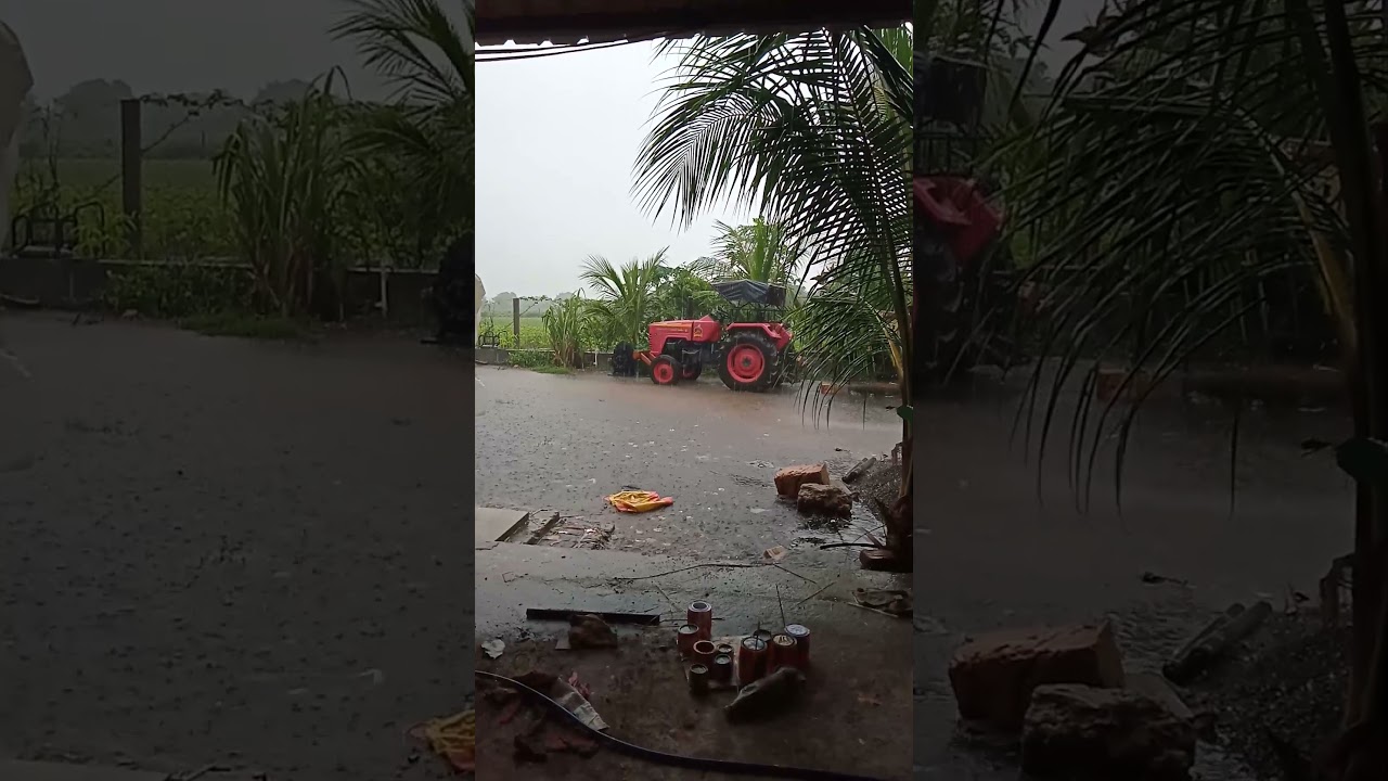Junagadh heavy Rain Original Rain Sound  #shorts