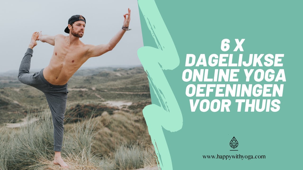 6 DAGELIJKSE ONLINE YOGA OEFENINGEN - YOGA VOOR THUIS 🤸‍♀️ (11 min)