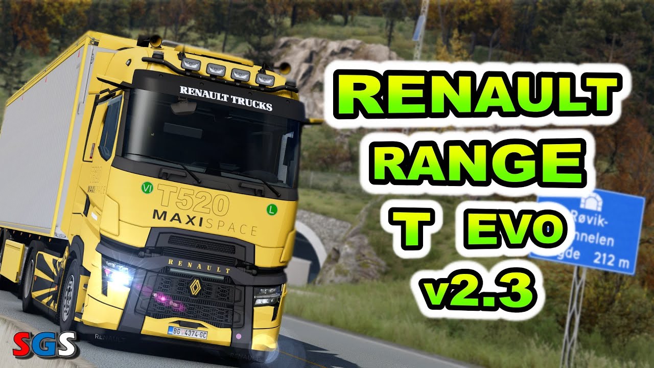 |ETS2 1.57| Renault Range T Evo v2.3 by Gloover