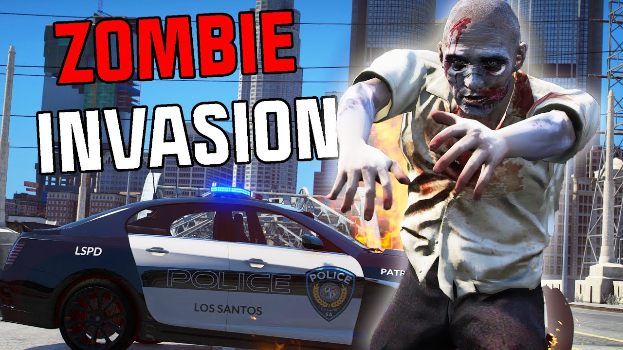 ZOMBIES INVADE THE SERVER - GTA RP