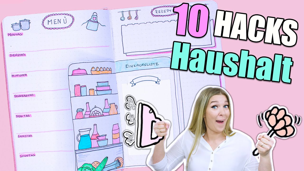 GENIALE 10 Bullet Journal TIPPS für HAUSHALT und FINANZEN