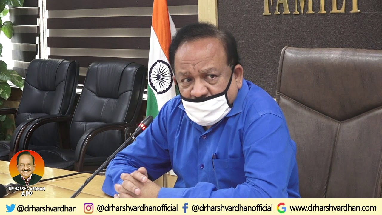 Union Health Minister Dr Harsh Vardhan Tele Conversation with CEO Gavi Full Event