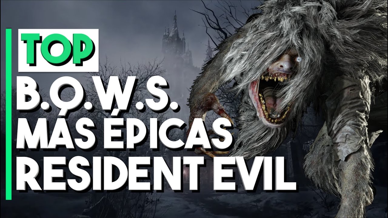 RESIDENT EVIL: Las 10 B.O.W.S. más INTERESANTES de TODA LA SAGA
