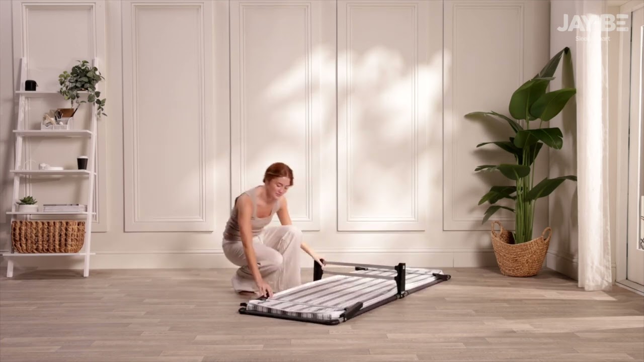 Jay-Be ME70 Mobile Folding Bed with Comfort Mattress