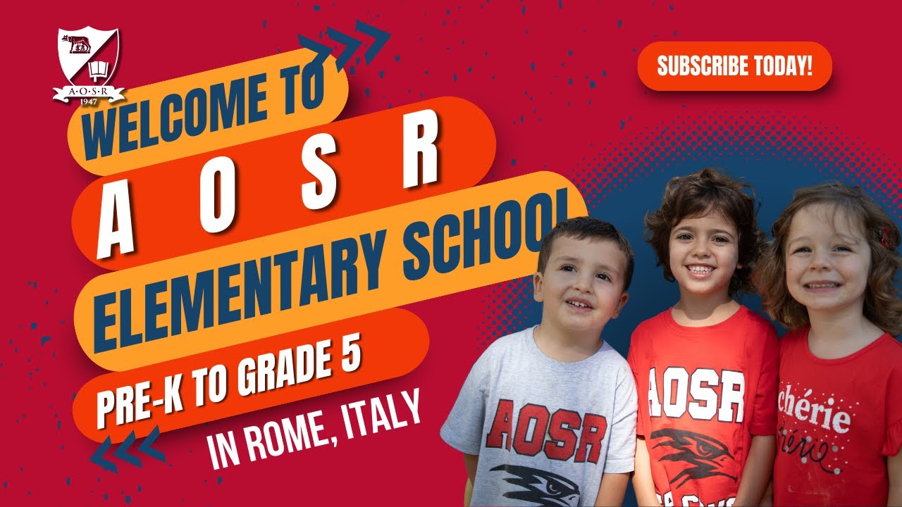 The original American-International Elementary School in Rome