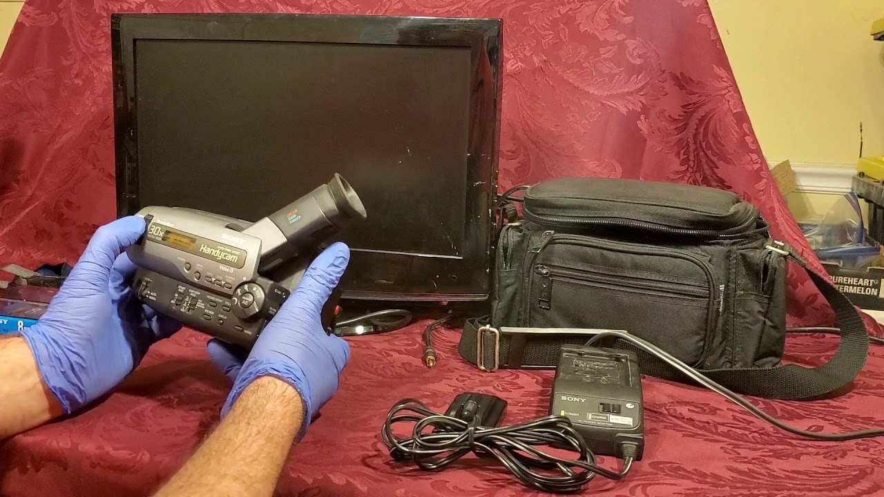 Sony Handycam Video 8 CCD-TR96 Demo