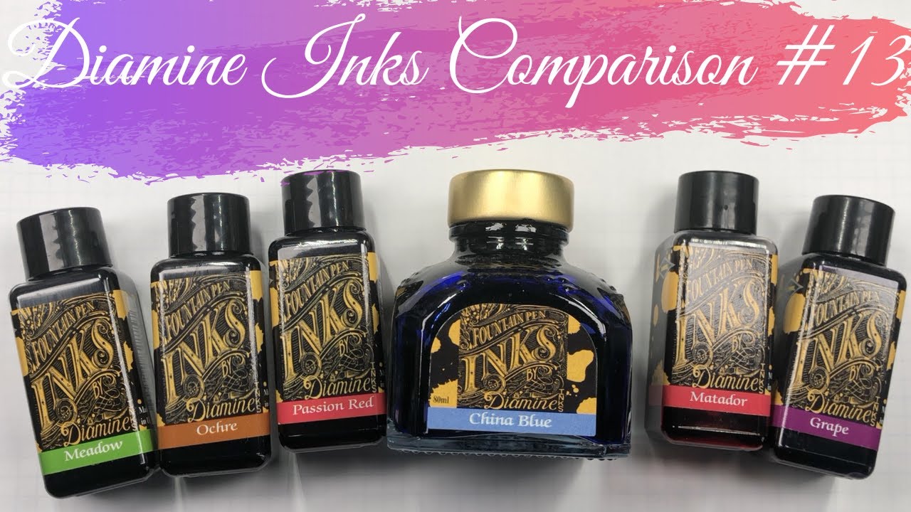 Diamine Ink Comparison #13