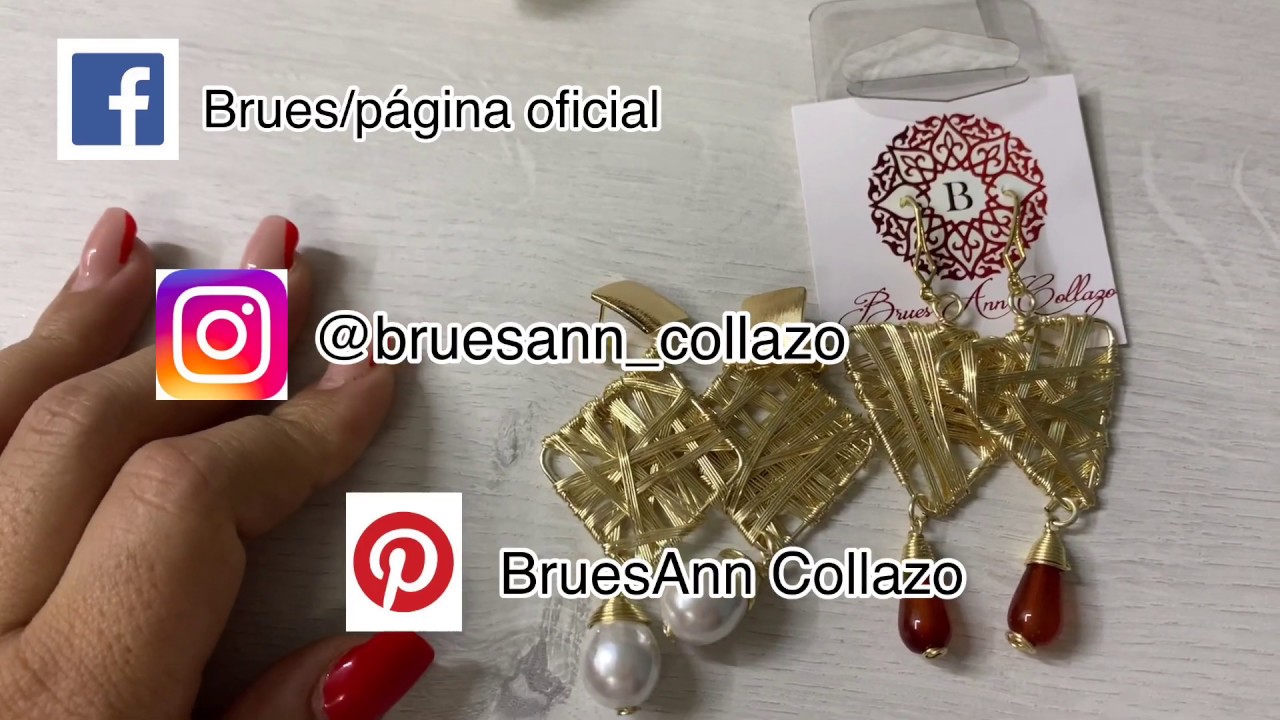 aretes de enjambre con alambre #alambrismo #bisuteria #diy
