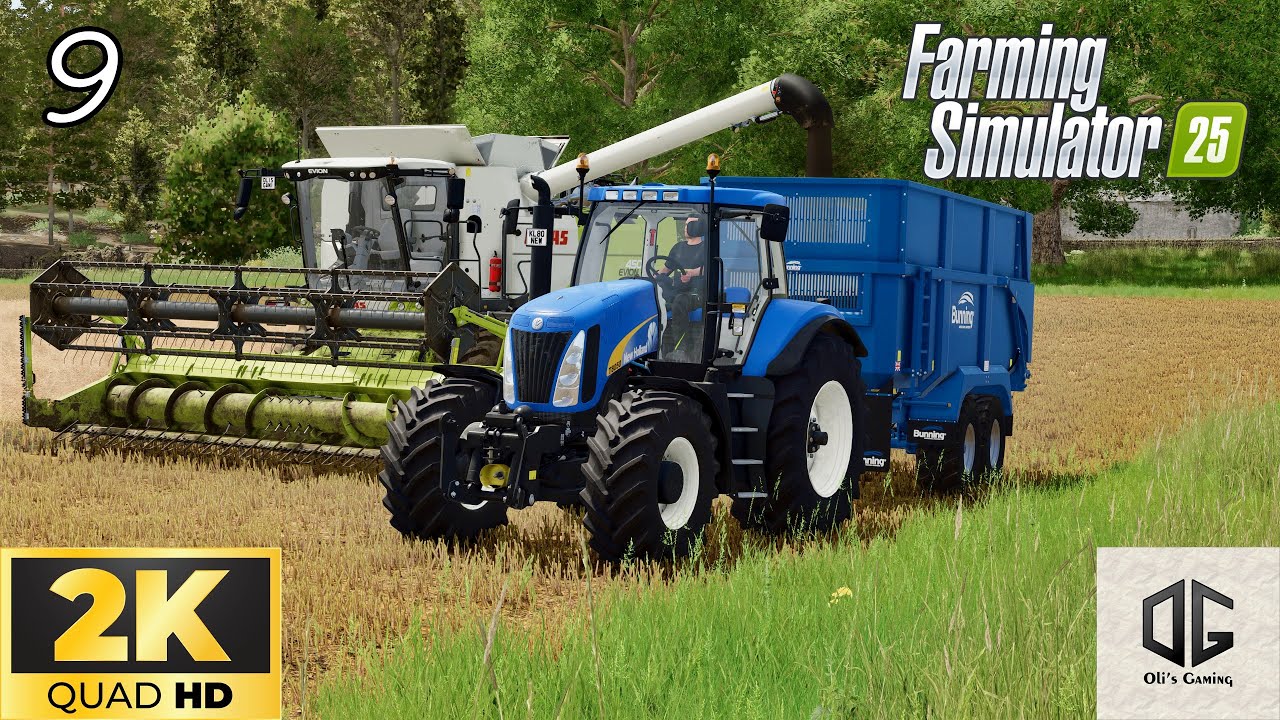 This way, it will work faster & Canola harvest! l Timelapse FS25 Kinlaig 