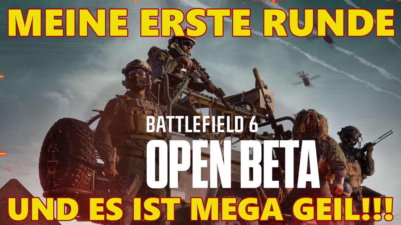Meine Erste Runde Battlefield 6 (Early Access Open Beta) | Gameplay, Pure Sound, No Commentary