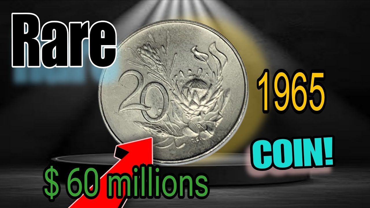 1965 South Africa 20 Cents Coin Value and History | C2048 Rare South African Coin Explained